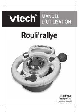 VTech ROULI RALLYE Manuel utilisateur