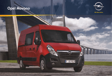 Manuel du propriétaire | Opel MOVANO Manuel utilisateur | Fixfr