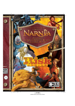 Hasbro RISK NARNIA Manuel utilisateur