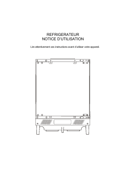 ROSIERES RBOP 244 Manuel utilisateur