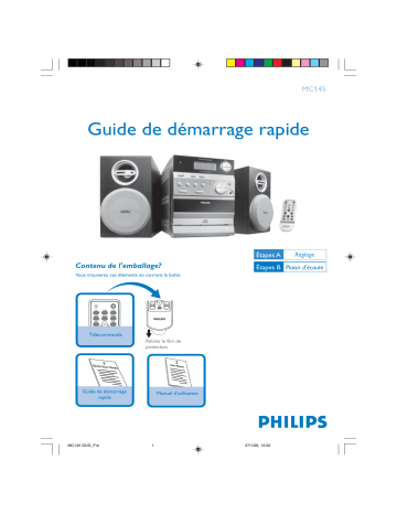 Manuel du propriétaire | Philips MC145 Manuel utilisateur | Fixfr