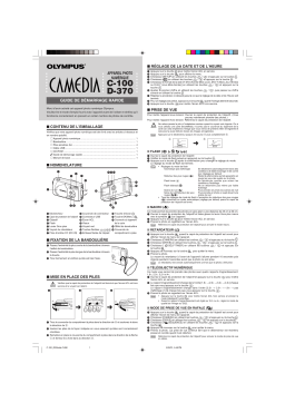 Olympus C-100 Manuel utilisateur