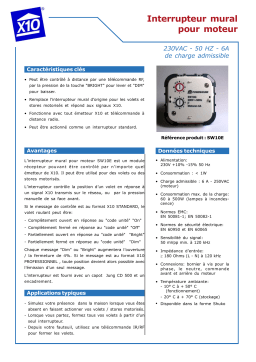 X10 SW10E Manuel utilisateur