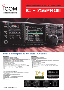 ICOM IC-756PROIII Manuel utilisateur