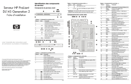 HP PROLIANT DL145 G2 SERVER Manuel utilisateur