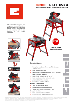 EINHELL RT-FF 1220 U Manuel utilisateur