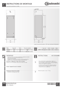 Bauknecht KVIE 3029 CH Manuel utilisateur