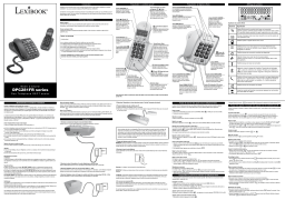 Lexibook DPC280FR Manuel utilisateur