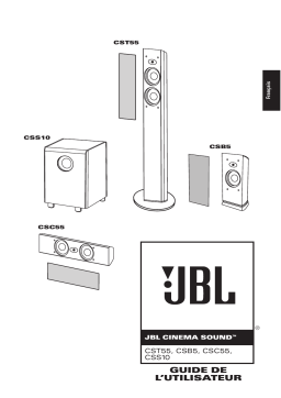 JBL CS 1500 (220-240V) Manuel utilisateur