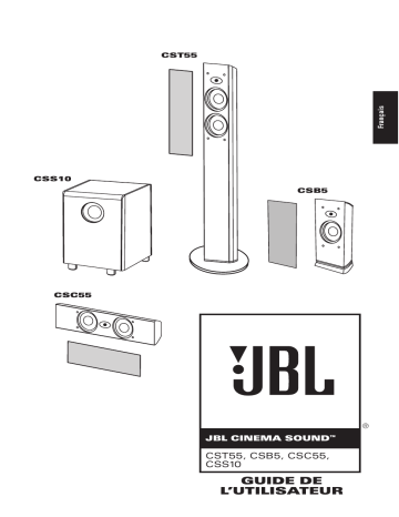 Manuel du propriétaire | JBL CS 1500 (220-240V) Manuel utilisateur | Fixfr