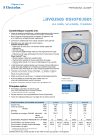 ELECTROLUX LAUNDRY SYSTEMS W4130S Manuel utilisateur