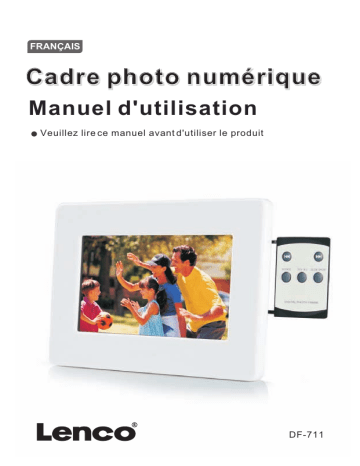 Manuel du propriétaire | Lenco DF-711 Manuel utilisateur | Fixfr