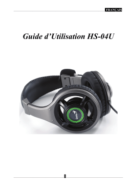 Genius HS-04U Manuel utilisateur