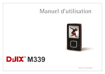 Manuel du propriétaire | D-JIX M349BT Manuel utilisateur | Fixfr