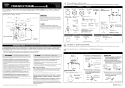 Yamaha DTX532K/DTX562K Manuel utilisateur