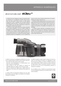 Hasselblad H3DII31 Manuel utilisateur