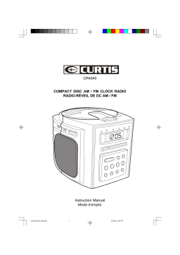 Curtis CR4940 Manuel utilisateur