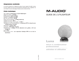 M-Audio Luna Manuel utilisateur
