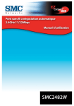 SMC 2482W Manuel utilisateur
