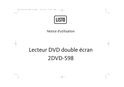 Listo 7DVD-979 Manuel utilisateur