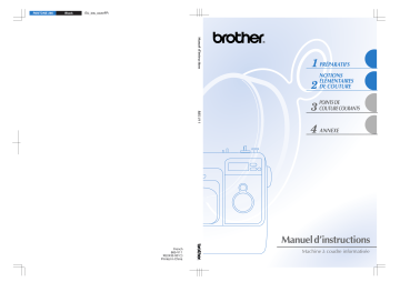 Manuel du propriétaire | Brother Innov-is 10 Manuel utilisateur | Fixfr