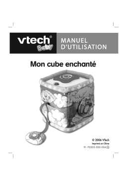 VTech MON CUBE ENCHANTE Manuel utilisateur