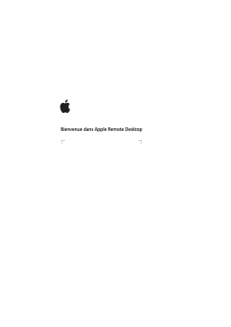 Apple Remote Desktop Manuel utilisateur