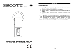 SCOTT RXS 40 Manuel utilisateur