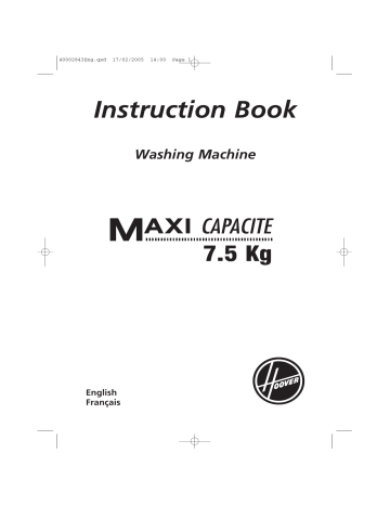 Manuel du propriétaire | Hoover H 167 Manuel utilisateur | Fixfr