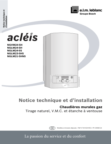 Manuel du propriétaire | ELM LEBLANC ACLEIS NGLM CF Manuel utilisateur | Fixfr