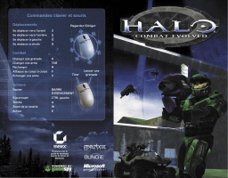 GAMES PC HALO-COMBAT EVOLVED Manuel utilisateur