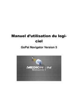 Medion GOPAL 5.0 Manuel utilisateur