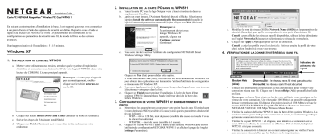 Manuel du propriétaire | Netgear WPN511 Manuel utilisateur | Fixfr