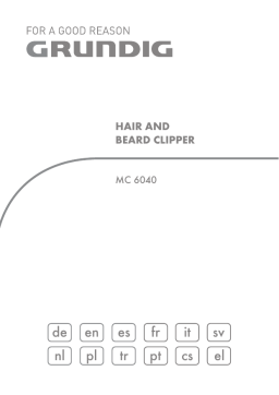 Grundig MC 6040 Manuel utilisateur