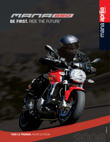 Manuel du propriétaire | APRILIA MANA 850 Manuel utilisateur | Fixfr