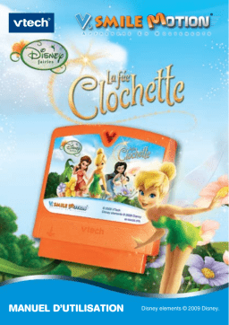 VTech JEU V.SMILE MOTION LA FEE CLOCHETTE Manuel utilisateur