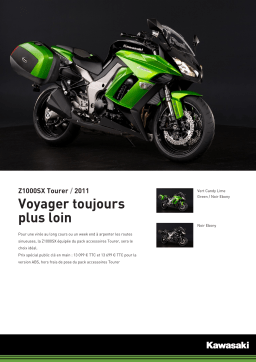 Kawasaki Z1000SX TOURER Manuel utilisateur