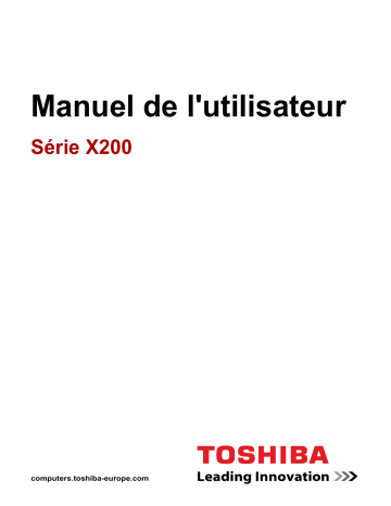 Manuel du propriétaire | Toshiba X200 Manuel utilisateur | Fixfr