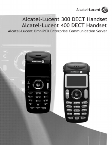 Manuel du propriétaire | Alcatel-Lucent 300 DECT Handset Manuel utilisateur | Fixfr