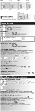 MERLIN GERIN IHP 1C Manuel utilisateur