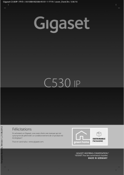 Gigaset C530 IP Manuel utilisateur