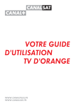 CANAL PLUS CANAL + ADSL Manuel utilisateur