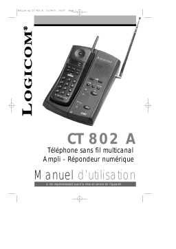 Logicom CT 802 A Manuel utilisateur