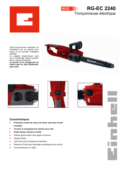 EINHELL RG-EC 2240 Manuel utilisateur