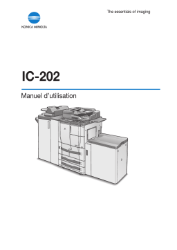 Konica Minolta IC 202 PH2 Manuel utilisateur