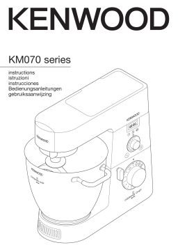 Kenwood ROBOT MAJOR KMM075 Manuel utilisateur