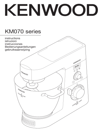 Manuel du propriétaire | Kenwood ROBOT MAJOR KMM075 Manuel utilisateur | Fixfr