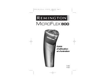 Manuel du propriétaire | Remington R-825 Manuel utilisateur | Fixfr