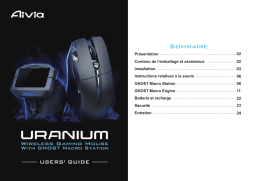 Gigabyte Aivia Uranium Manuel utilisateur