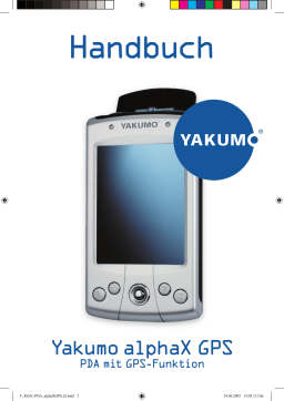 YAKUMO ALPHAX GPS Manuel utilisateur